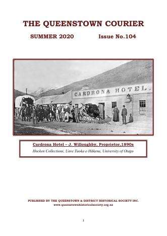 Front cover of the Queenstown Courier, issue 104 (2020)