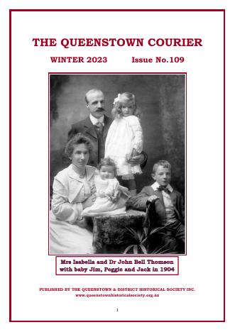 Front cover of the Queenstown Courier, issue 109 (2023)