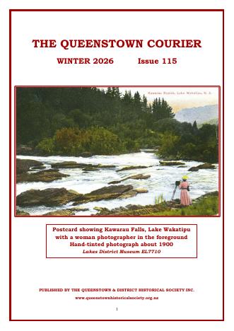 Front cover of the Queenstown Courier, issue 115 (2026)