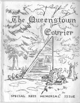 Front cover of the Queenstown Courier, issue 20 (1978)