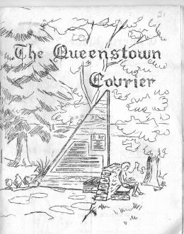 Front cover of the Queenstown Courier, issue 21 (1978)