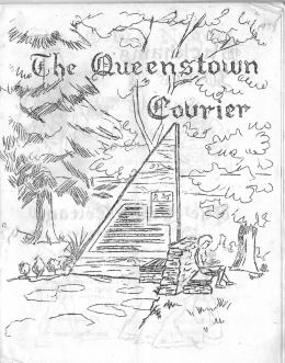 Front cover of the Queenstown Courier, issue 22 (1979)