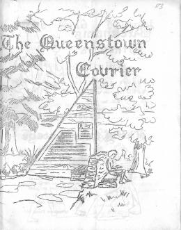 Front cover of the Queenstown Courier, issue 23 (1979)