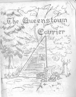 Front cover of the Queenstown Courier, issue 24 (1979)