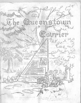 Front cover of the Queenstown Courier, issue 25 (1980)