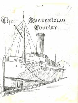 Front cover of the Queenstown Courier, issue 27 (1981)