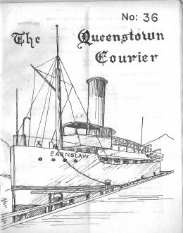 Front cover of the Queenstown Courier, issue 36 (1986)