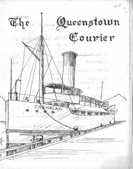 Front cover of the Queenstown Courier, issue 40 (1988)