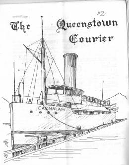 Front cover of the Queenstown Courier, issue 42 (1989)
