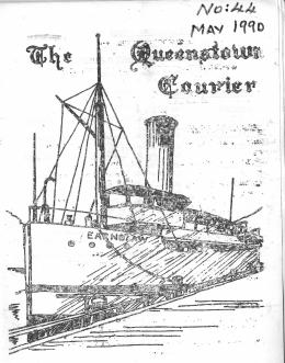 Front cover of the Queenstown Courier, issue 44 (1990)