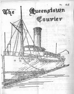 Front cover of the Queenstown Courier, issue 45 (1990)