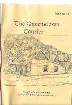 Front cover of the Queenstown Courier, issue 58 (1997)