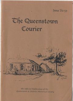Front cover of the Queenstown Courier, issue 59 (1997)