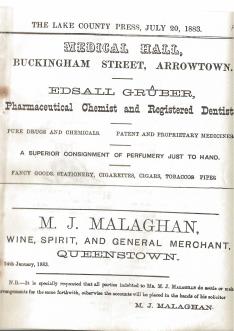 Front cover of the Queenstown Courier, issue 6 (1971)