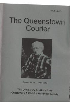 Front cover of the Queenstown Courier, issue 71 (2003)