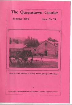 Front cover of the Queenstown Courier, issue 78 (2008)
