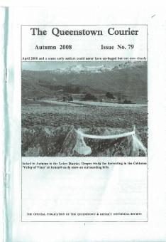 Front cover of the Queenstown Courier, issue 79 (2008)