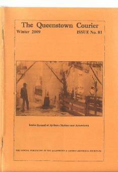 Front cover of the Queenstown Courier, issue 81 (2009)