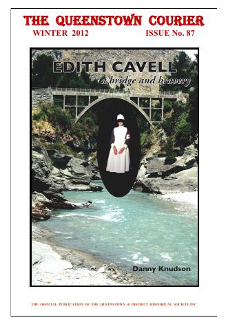 Front cover of the Queenstown Courier, issue 87 (Winter 2012)