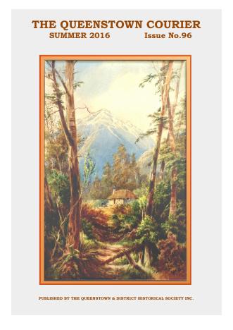 Front cover of the Queenstown Courier, issue 96 (Summer 2016)